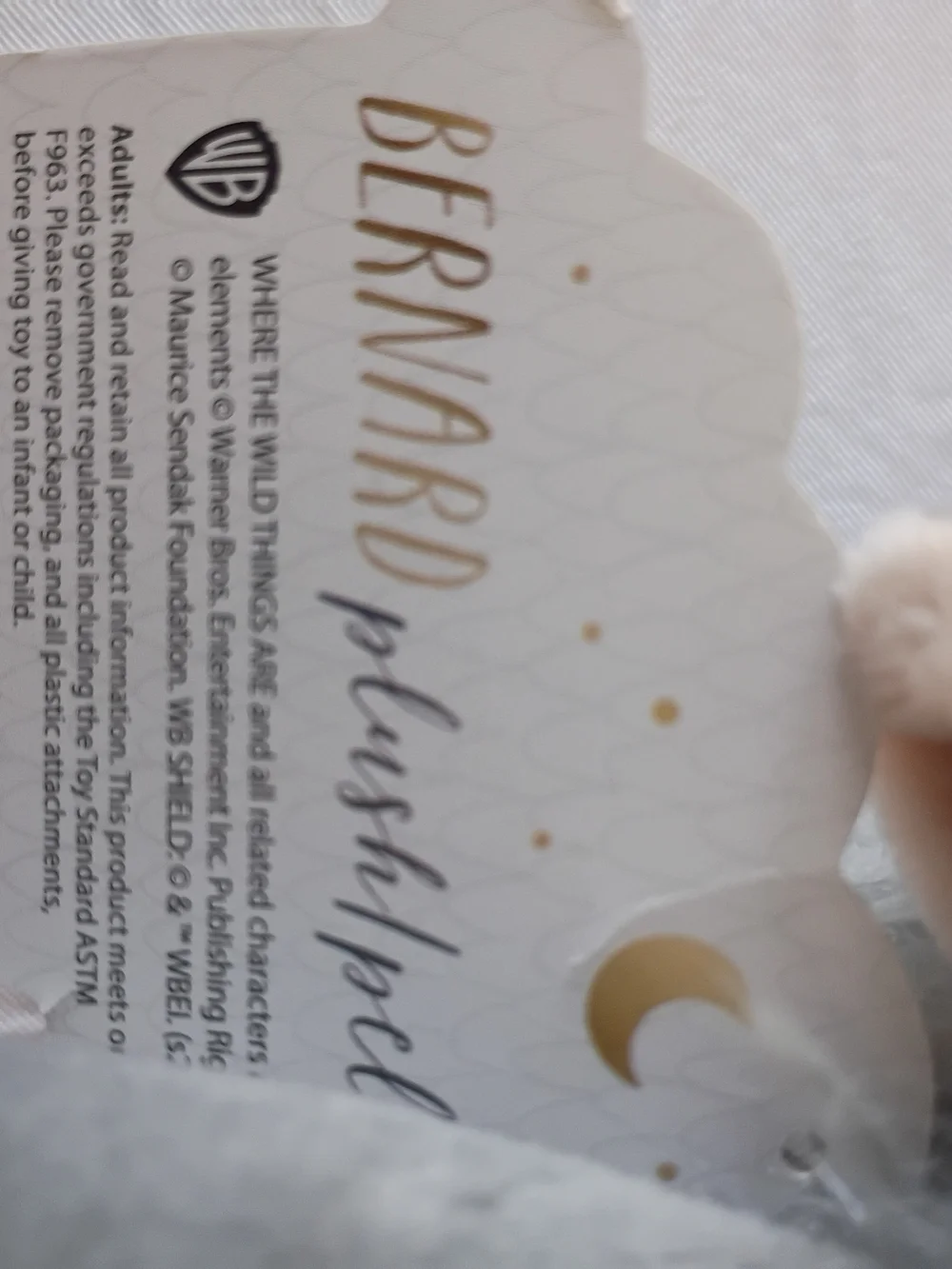 2023 Where the Wild Things Are Bernard Plush 9
